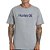 Camiseta Hurley O&O Solid SM27 Masculina Cinza - Imagem 1