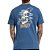 Camiseta Hurley Surf Skull SM27 Masculina Marinho - Imagem 2