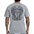 Camiseta Hurley Eagle SM27 Masculina Cinza - Imagem 2