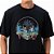 Camiseta Oakley Cyber Dome SS SM27 Masculina Blackout - Imagem 3