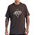 Camiseta MCD Espada Caligrafiti Curs SM27 Masculina Marrom - Imagem 1