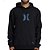 Moletom Hurley Canguru Icon Over WT26 Masculino Preto - Imagem 1