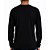 Camiseta Hurley Manga Longa O&O Solid WT26 Masculina Preto - Imagem 2