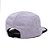 Boné Hurley Aba Reta Five Patch SM27 Cinza - Imagem 2