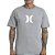 Camiseta Hurley Icon SM27 Masculina Cinza - Imagem 1
