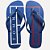 Chinelo Tommy Hilfiger Strips Hilfiger Beach Greek Isle Blue - Imagem 1