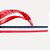 Chinelo Tommy Hilfiger Strips Hilfiger Beach Primary Red - Imagem 5