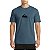 Camiseta Quiksilver Small Logo SM27 Masculina Azul Escuro - Imagem 1