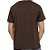 Camiseta Element Liquid Lead SM27 Masculina Marrom Escuro - Imagem 2
