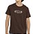 Camiseta Element Liquid Lead SM27 Masculina Marrom Escuro - Imagem 1