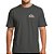 Camiseta Quiksilver Omni Logo Plus Size SM27 Cinza Escuro - Imagem 1