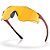 Óculos de Sol Oakley Cybr Zero Matte Burn Red Prizm 24K - Imagem 4