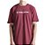 Camiseta Volcom New Euro SM27 Masculina Bordô - Imagem 1