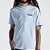 Camiseta Volcom Round About SM27 Masculina Azul Claro - Imagem 1