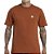 Camiseta Hurley Mini Icon SM27 Masculina Marrom - Imagem 1
