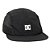 Boné DC Shoes Aba Reta Five Mesh SM27 Preto - Imagem 5
