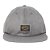 Boné RVCA Aba Reta Anp Label Strapback SM27 Cinza Escuro - Imagem 3