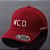 Boné MCD Aba Curva Snap Flexfit SM27 Wine - Imagem 1