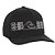 Boné Quiksilver Aba Curva Big Block SM27 Preto - Imagem 5