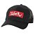 Boné Quiksilver Aba Curva Young Guns Trucker SM27 Preto - Imagem 1