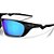 Óculos de Sol Oakley Lateralis Matte Black Prizm Sapphire - Imagem 5