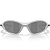 Óculos de Sol Oakley Portal Jacket X-Silver 1061 - Imagem 3