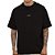 Camiseta RVCA Intro 1X SM27 Masculina Preto - Imagem 1
