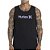Regata Hurley O&O Solid SM27 Masculina Preto - Imagem 1