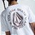 Camiseta Volcom Skidder Oversize SM27 Masculina Branco - Imagem 4