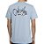 Camiseta Quiksilver Harbor SM27 Masculina Azul Claro - Imagem 2