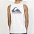 Regata Quiksilver Omni Logo SM27 Masculina Snow White - Imagem 2