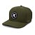 Boné Hurley Aba Curva Hexa SM27 Militar - Imagem 1