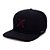 Boné Hurley Aba Curva Outline SM27 Preto - Imagem 1