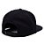 Boné Hurley Aba Reta Rubber Mini SM27 Preto - Imagem 2