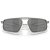 Óculos de Sol Oakley Bushwick Satin Chrome 0559 - Imagem 8