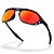 Óculos de Sol Oakley Cage Jacket Matte Navy Prizm Ruby - Imagem 4