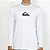 Camiseta Quiksilver Surf ML Solid Streak SM27 Branco - Imagem 1