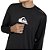 Camiseta Quiksilver Surf ML Solid Streak SM27 Preto - Imagem 3