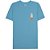 Camiseta Osklen Slim Stone Fish Board Masculina Azul Claro - Imagem 1