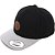 Boné Quiksilver Snap Round Preto/Cinza - Imagem 1