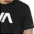 Camiseta RVCA VA Preta - Imagem 3