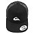 Boné Quiksilver Trucker Logo Trans Preto - Imagem 4