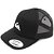 Boné Quiksilver Trucker Logo Trans Preto - Imagem 1