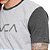 Camiseta RVCA Big Color Cinza/Cinza Escuro - Imagem 3