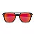 Óculos de Sol Oakley Latch Beta Polished Black W/ Prizm Ruby - Imagem 6