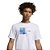 Camiseta Hurley Silk Sig Zane Moorea Branco - Imagem 3