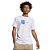 Camiseta Hurley Silk Sig Zane Moorea Branco - Imagem 1