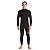 Wetsuit Long John Quiksilver 3/2mm Syncro Series c/ Zíper no Peito Preto - Imagem 3