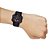 Relógio Casio Standard AEQ-110W-1A2VDF Preto/Laranja - Imagem 4