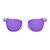Óculos de Sol Oakley Frogskins Mix Polished Clear W/ Violet Iridium Polarized - Imagem 3